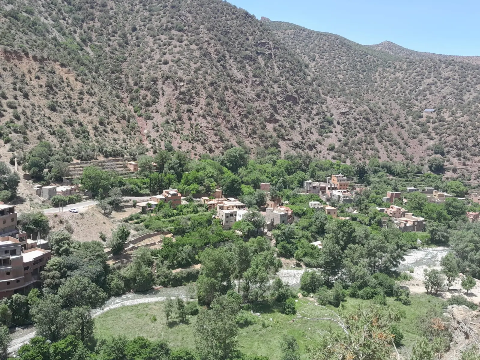 Morocco's Atlas Mountain valley of Ourika 