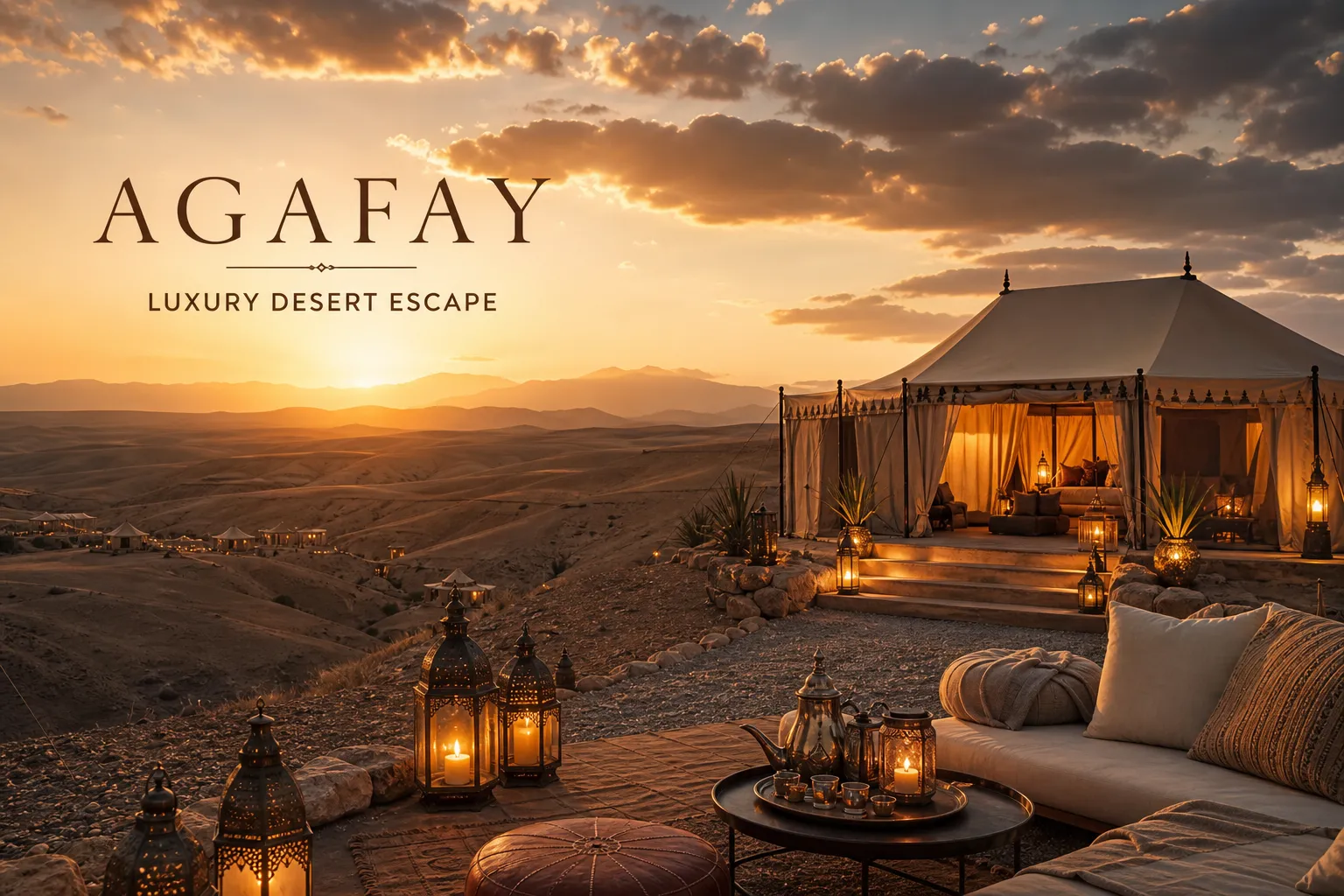 Agafay Desert Morocco: Where to Stay for a Luxury Camp Experience