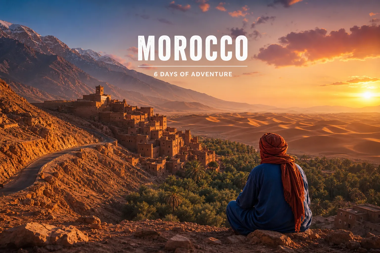 6-Day Morocco Itinerary: High Atlas to Merzouga Dunes