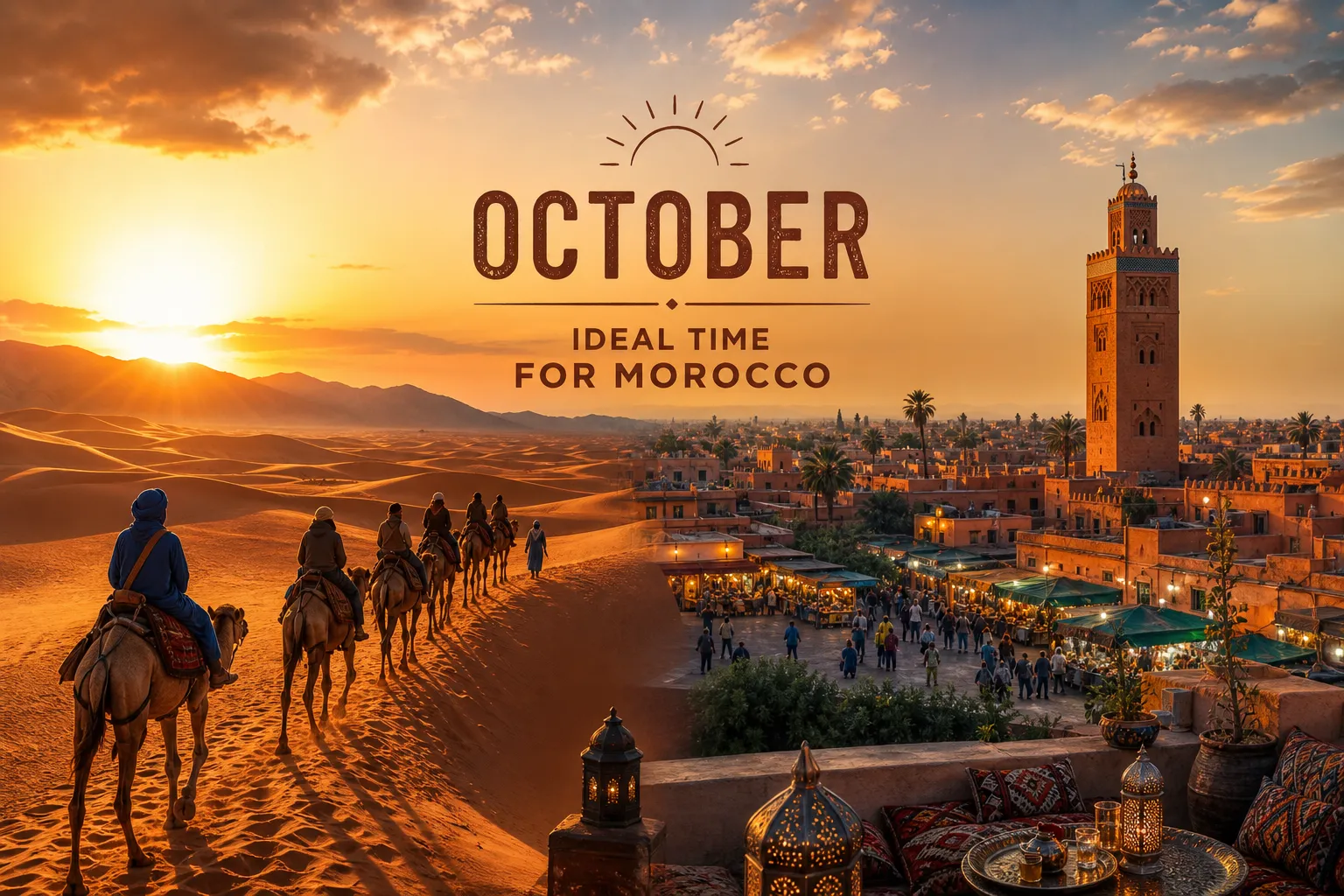 Is October a Good Month for Morocco Desert and City Tours?