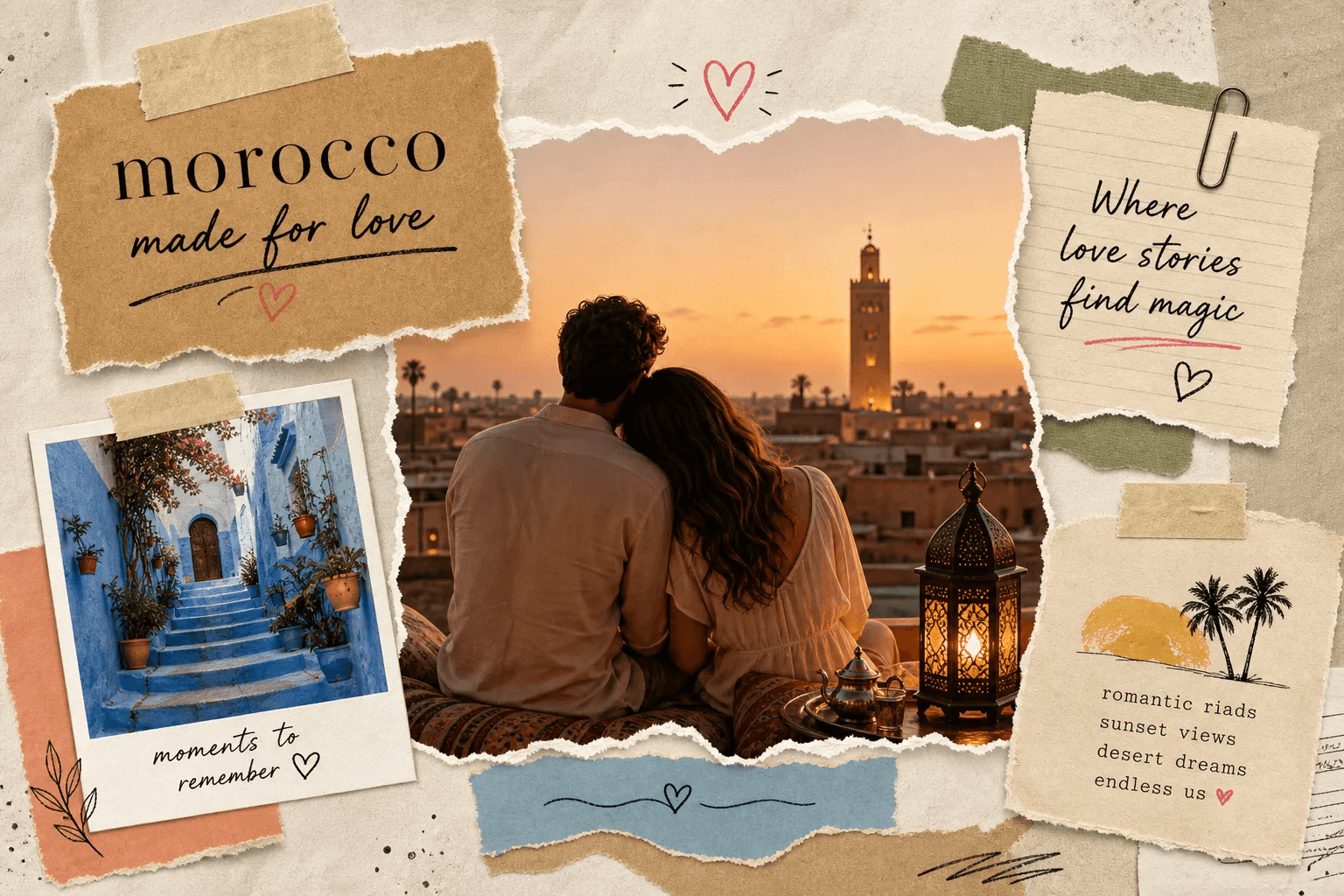 The most romantic places in Morocco for your honeymoon