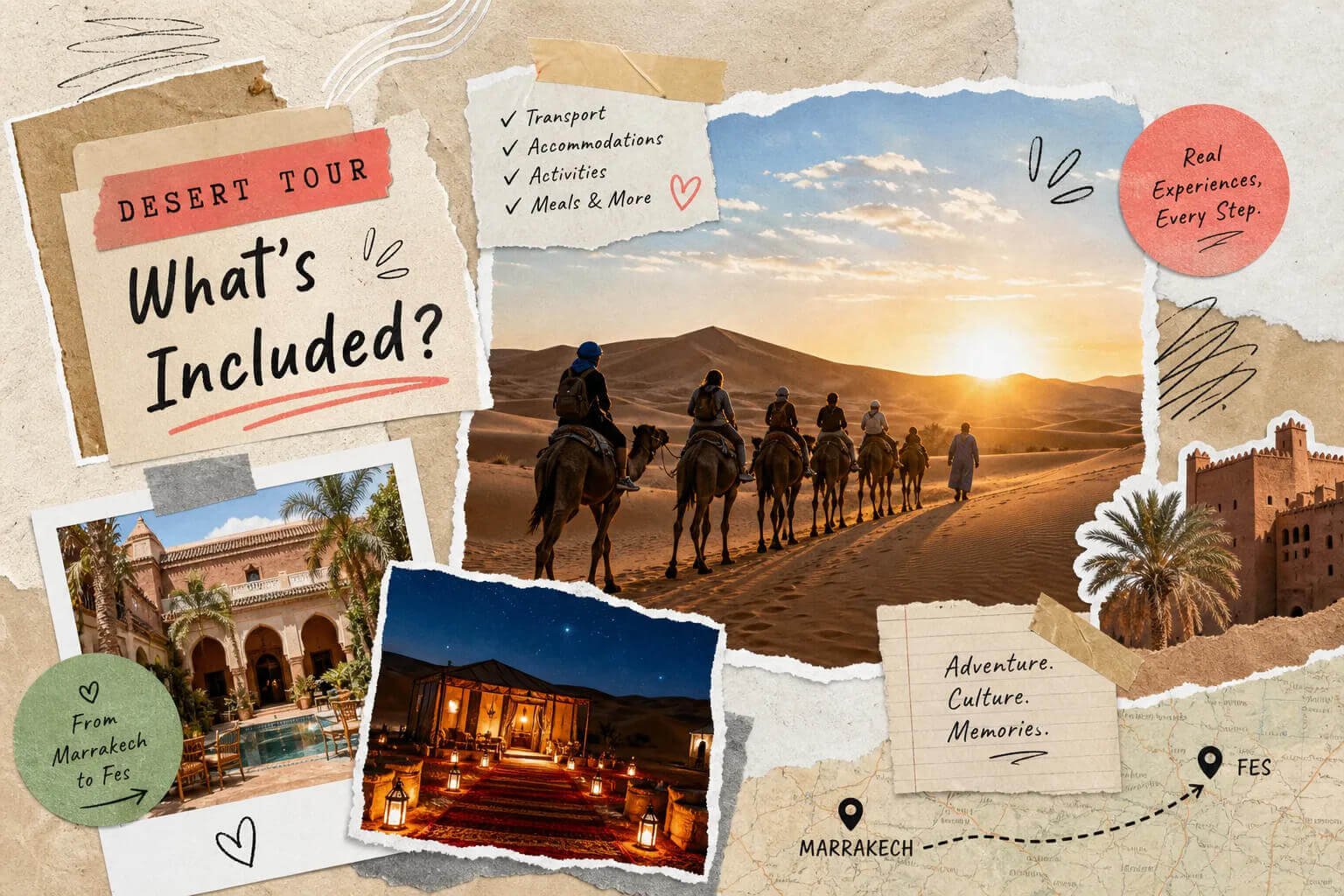 What's Really Included in a Marrakech to Fes Desert Tour