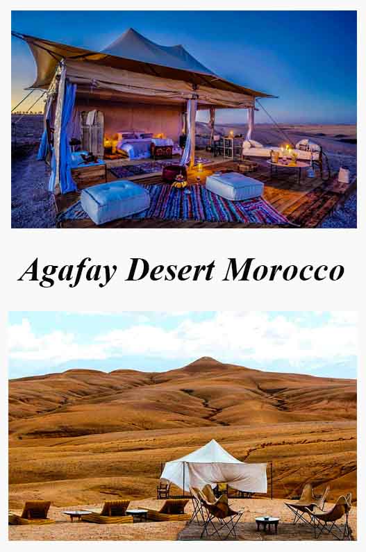 Agafay Desert’s camp morocco