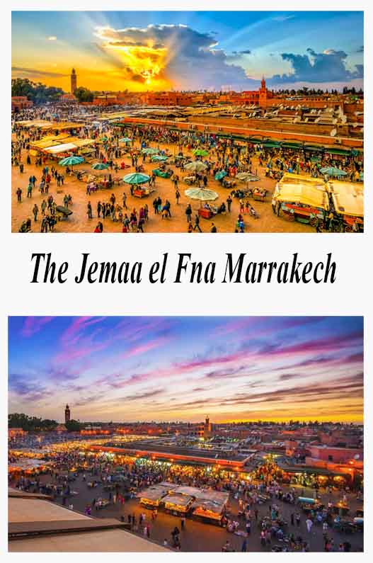 The Jemaa el Fna Marrakech