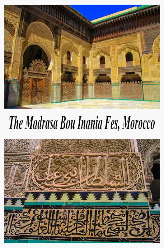The Madrasa Bou Inania Fes