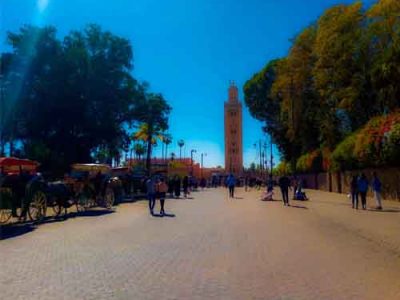 Entrance of Jamee El Fna Marrakech MCT