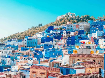 the blue city of morocco